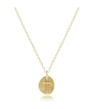 enewton 16" NECKLACE GOLD - INSPIRE SMALL GOLD CHARM