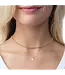 17" Choker Classic Gold  3mm Bead