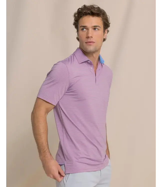M SS Coastal Breeze Meadowbrook Stripe Polo