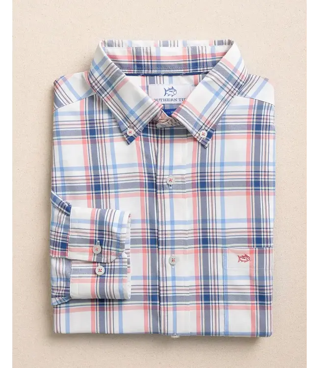 M LS Gulf Haven Coastal Breeze Sportshirt