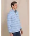 M LS Sandy Cove Stripe Pique Quarter Zip