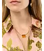 Marion Rectangle Necklace 20" Topaz