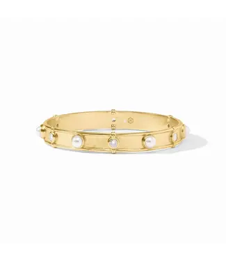 Julie Vos Tribeca Bangle-Pearl-S