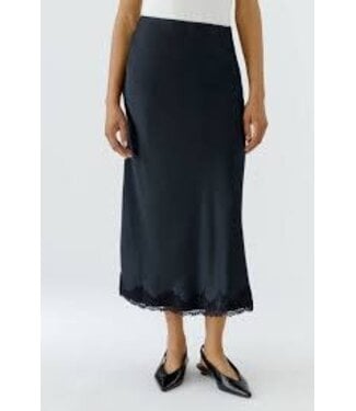 OUI LONG SATIN SKIRT