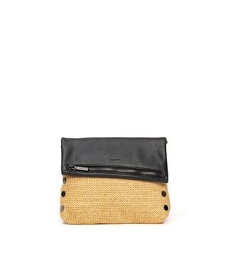 Hammitt vip med noir smooth raffia/gunmetal NA