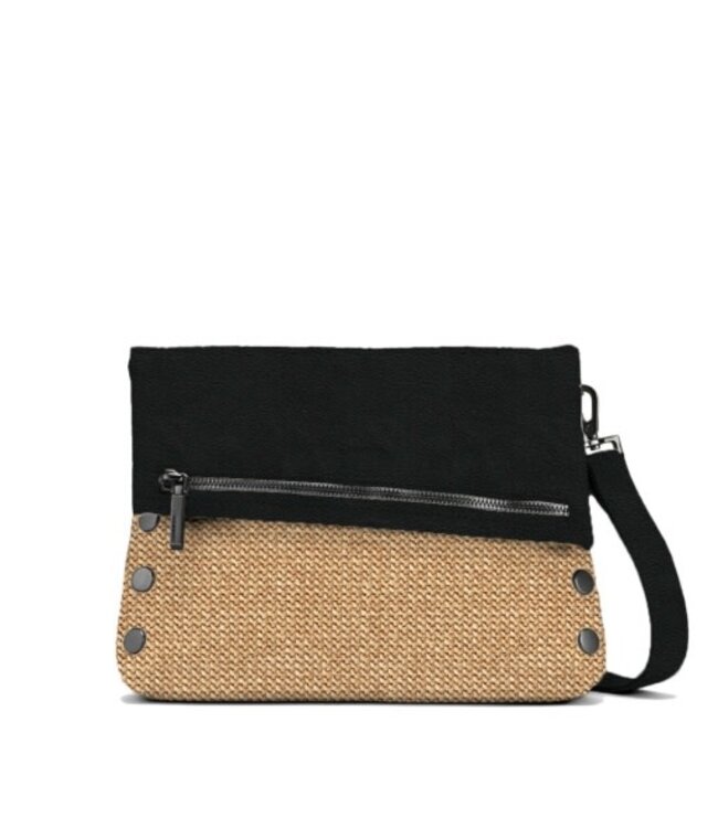 vip med noir smooth raffia/gunmetal NA