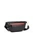 charles crossbody med black/brushed gold red zip NA