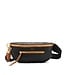 charles crossbody med black/brushed gold red zip NA