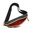 charles crossbody med black/brushed gold red zip NA