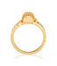 Scarab Gilded Ring, Size 7 - Gold