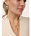 Here Fishy Necklace 20" Gold
