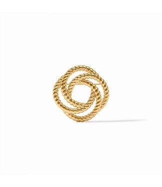 Julie Vos Ravello Brooch-Gold-OS