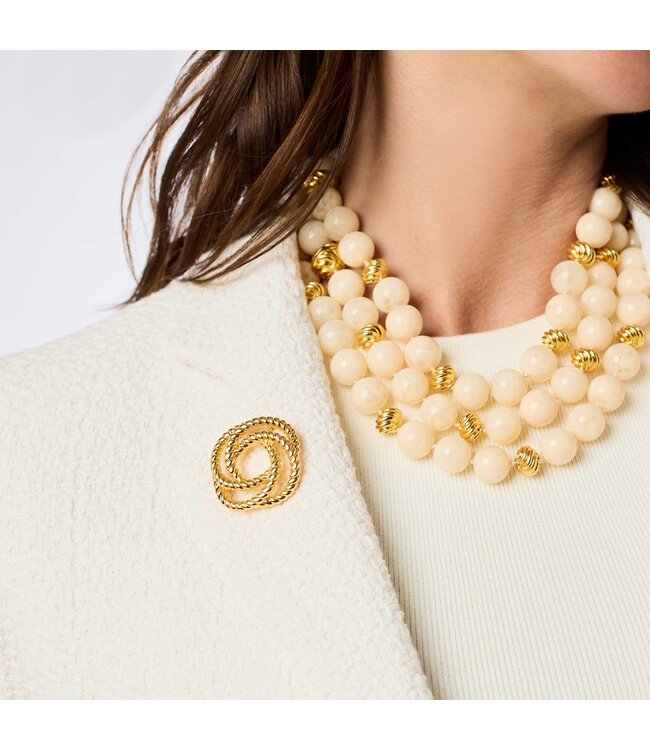 Ravello Brooch-Gold-OS