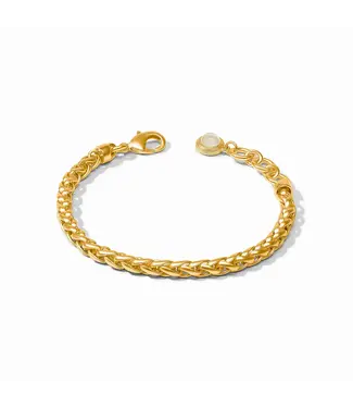 Julie Vos Cobblestone Link Bracelet-Gold-OS