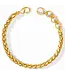 Cobblestone Link Bracelet-Gold-OS