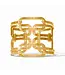 Sahara Statement Cuff-Gold-OS