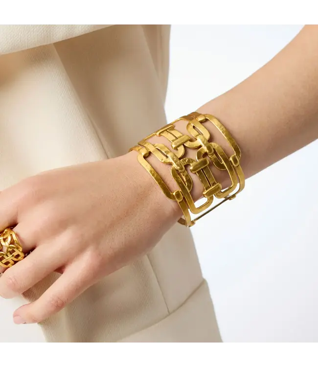 Sahara Statement Cuff-Gold-OS
