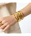 Sahara Statement Cuff-Gold-OS