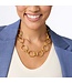 Catalina Light Link Necklace-Gold-OS