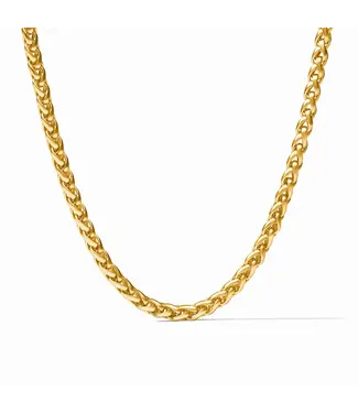 Julie Vos Cobblestone Link Necklace-Gold-OS