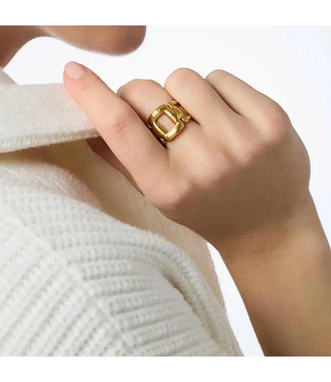 Sahara Ring-Gold-OS