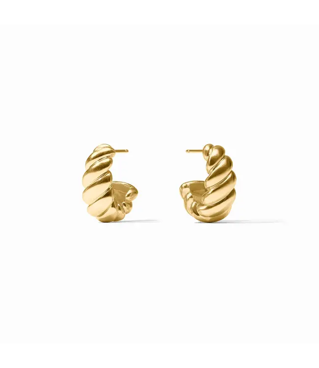 Ravello Statement Hoop-Gold-S