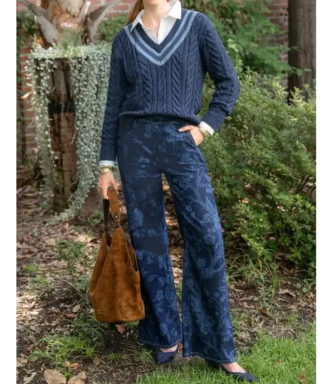 Cadence Denim Trouser