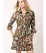 Dixie Smocked Shirt Dress