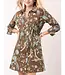Dixie Smocked Shirt Dress