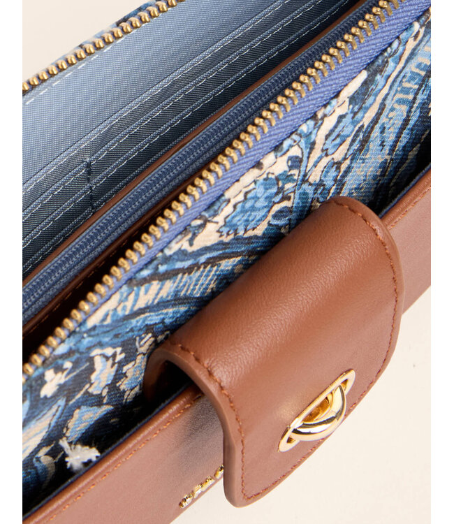 Lindsey Phone Crossbody Japonica Cartouche Blue