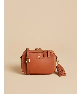 Spartina Siren Harlow Crossbody Saddle Brown