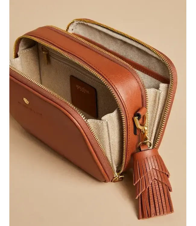 Siren Harlow Crossbody Saddle Brown