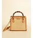 Bamboo Straw Satchel Pecan