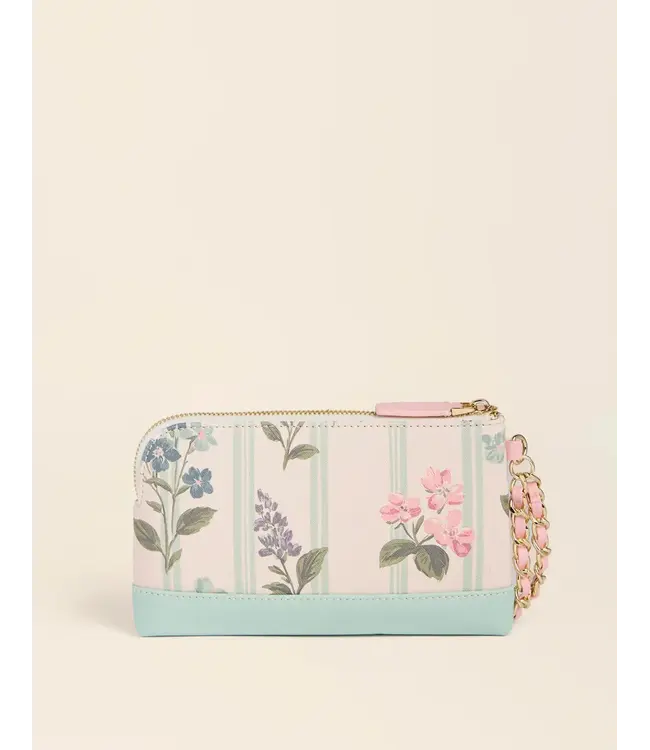 Sinclair Wristlet Blooming Stripe