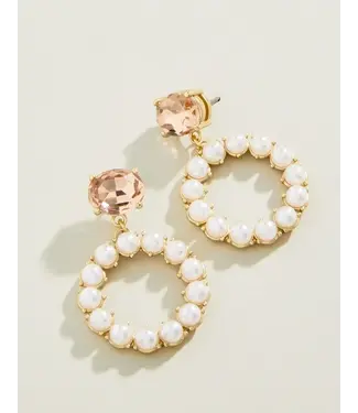 Spartina Baroness Earrings Pearl