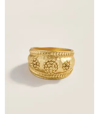 Spartina Mercer House Midi Ring Gold 7
