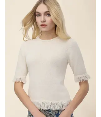 Spartina Sofia Fringe Sweater