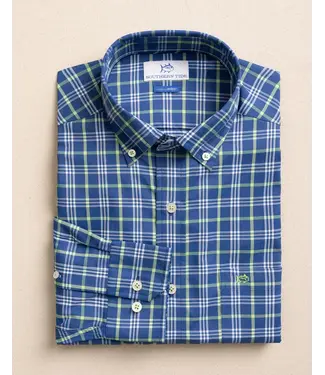 Southern Tide M LS Sunset Shores Coastal Breeze Sportshirt