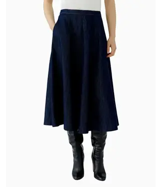 OUI A-line skirt - Raw Denim