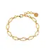 Maharani Petite Chain Bracelet, 7"+2" - Clear Cubic Zirconia