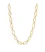 Maharani Petite Chain Necklace, 16"+2" - Clear Cubic Zirconia