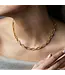 Maharani Petite Chain Necklace, 16"+2" - Clear Cubic Zirconia