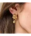 Lionheart Post Earrings - Gold