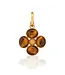 Berry Clover Double Sided Charm/Pendant - Tiger's