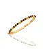 Berry Gem Petite Hinged Bangle - Tiger's Eye
