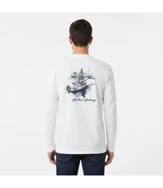 Tommy Bahama SEA-SONS GREETINGS  LS LUX TEE