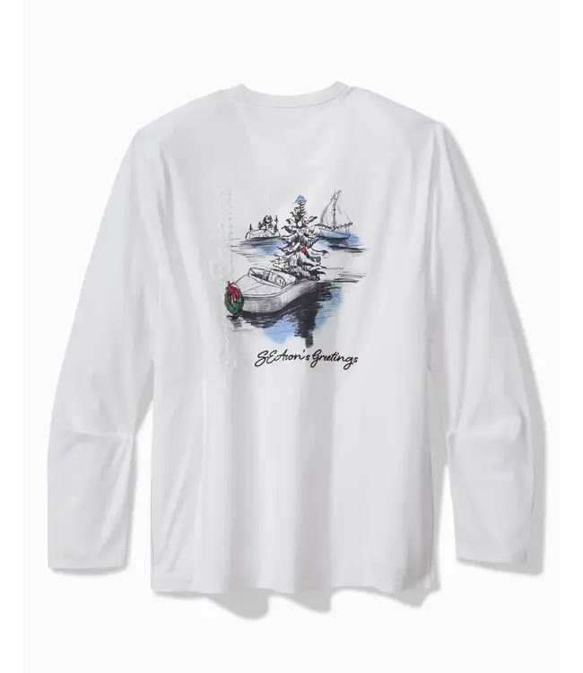 SEA-SONS GREETINGS  LS LUX TEE