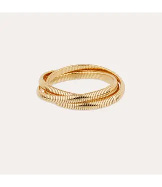 GAS BIJOUX BRACELET INFINITY 3 RANGS PM O