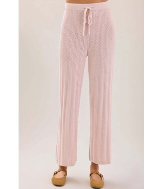 Barefoot Dreams CCUL Pointelle Crop Pant