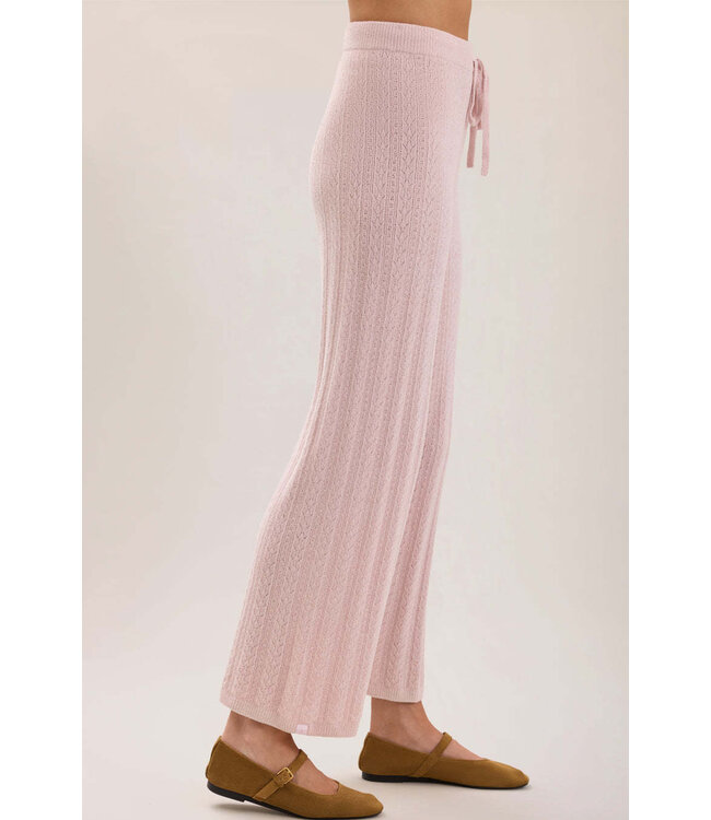 CCUL Pointelle Crop Pant